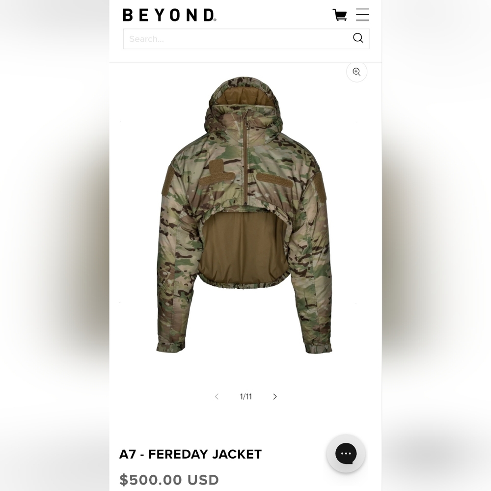 Beyond Clothing  - Multicam OCP A7 Ferdeday jacket XL Regular